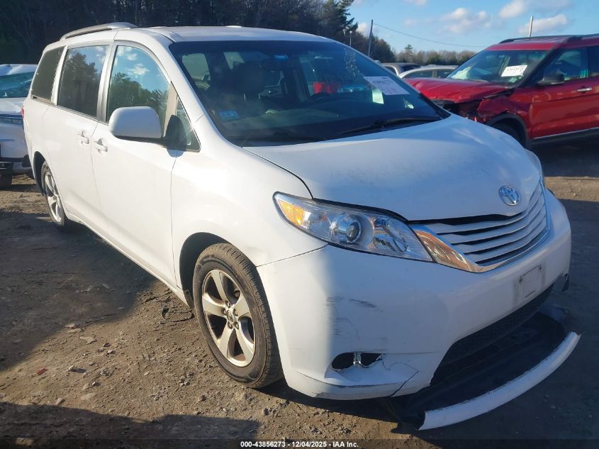 TOYOTA SIENNA LE 8 PASSENGER