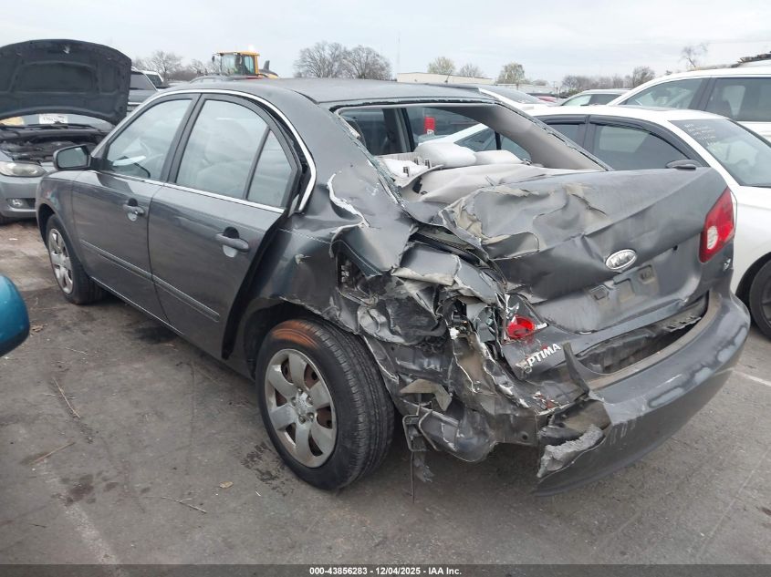 2006 Kia Optima Ex (New)/Lx (New) VIN: KNAGE123165041887 Lot: 43856283