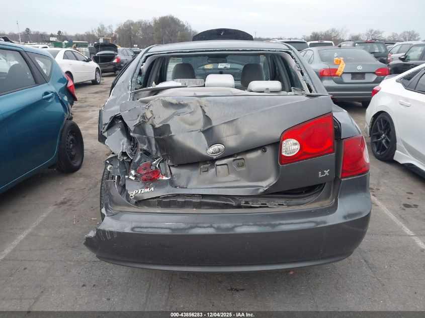 2006 Kia Optima Ex (New)/Lx (New) VIN: KNAGE123165041887 Lot: 43856283