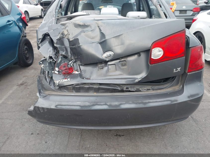 2006 Kia Optima Ex (New)/Lx (New) VIN: KNAGE123165041887 Lot: 43856283