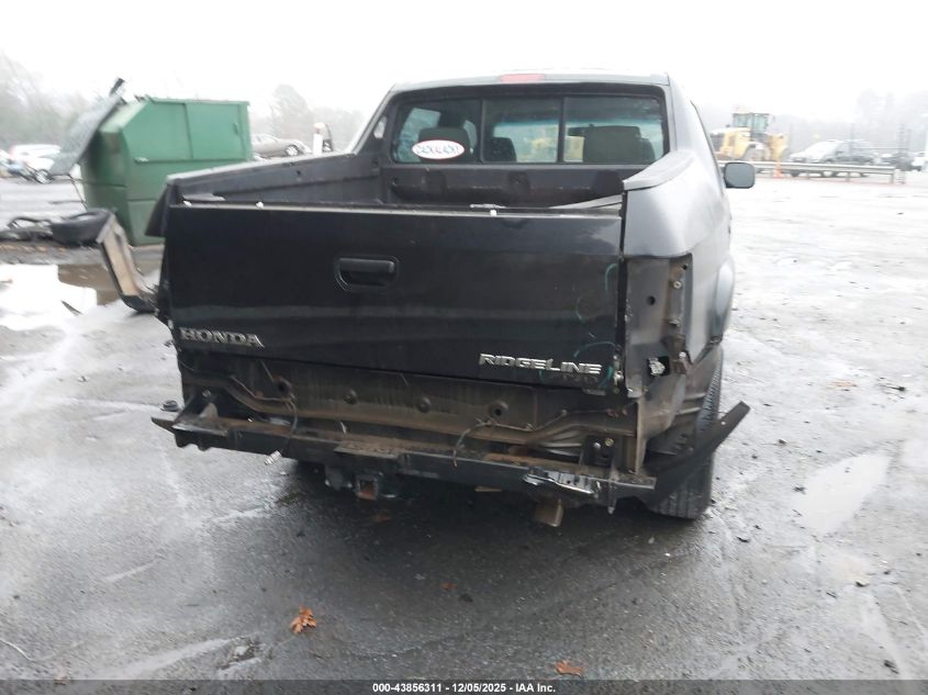 2009 Honda Ridgeline Rt VIN: 5FPYK16229B107195 Lot: 43856311