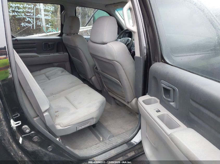 2009 Honda Ridgeline Rt VIN: 5FPYK16229B107195 Lot: 43856311