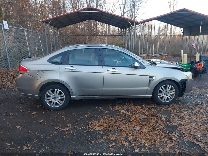 2008 Ford Focus Se/Ses VIN: 1FAHP35N28W274142 Lot: 43856353