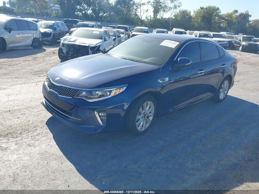 Vin: 5xxgt4l33jg221286, lot: 44351878, kia optima s 20182