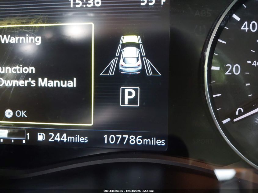 2021 Nissan Kicks Sr Xtronic Cvt VIN: 3N1CP5DV3ML490263 Lot: 43856365