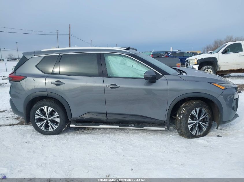 2021 Nissan Rogue Sv Intelligent Awd VIN: 5N1AT3BB9MC726497 Lot: 43856438