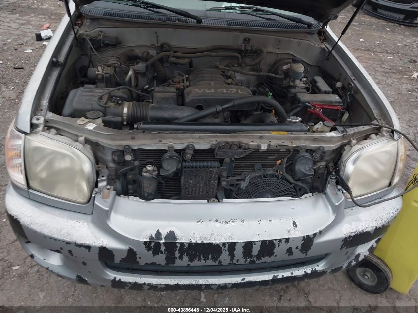 2005 Toyota Sequoia Sr5 V8 VIN: 5TDZT34A85S250688 Lot: 43856448