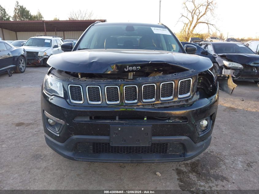 2018 Jeep Compass Latitude 4X4 VIN: 3C4NJDBB6JT232521 Lot: 43856465
