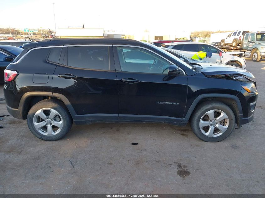 2018 Jeep Compass Latitude 4X4 VIN: 3C4NJDBB6JT232521 Lot: 43856465