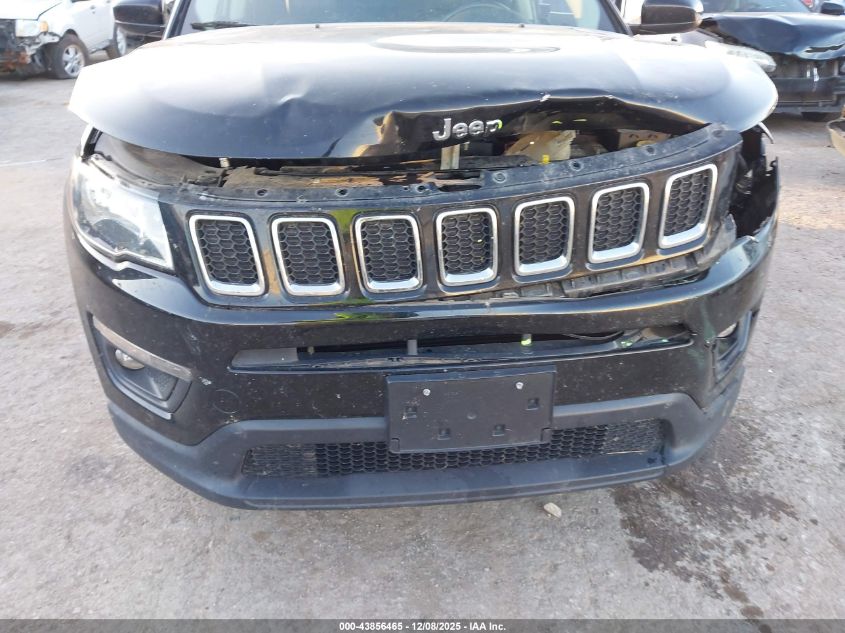 2018 Jeep Compass Latitude 4X4 VIN: 3C4NJDBB6JT232521 Lot: 43856465