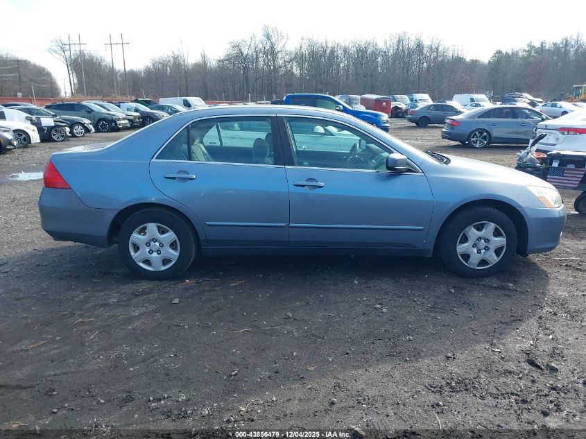 2007 Honda Accord 2.4 Lx VIN: 1HGCM56417A008588 Lot: 43856479