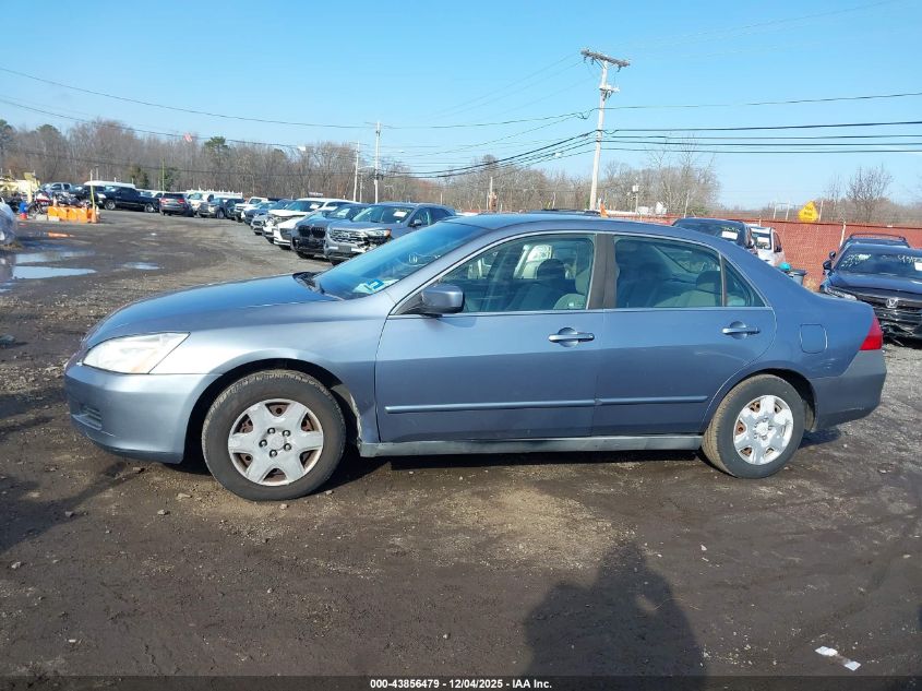2007 Honda Accord 2.4 Lx VIN: 1HGCM56417A008588 Lot: 43856479