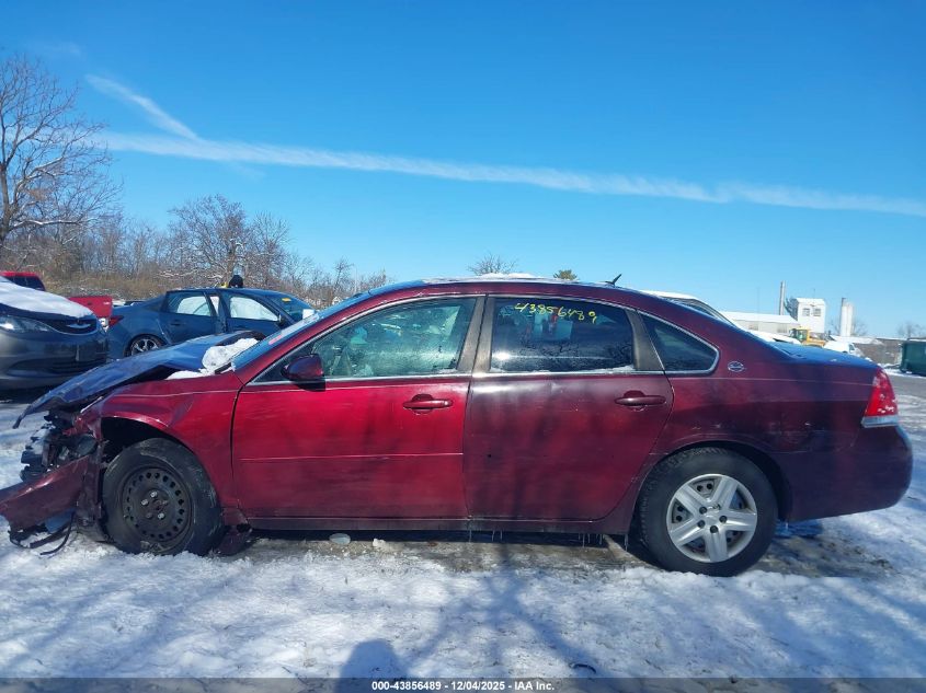 2007 Chevrolet Impala Ls VIN: 2G1WB58KX79218785 Lot: 43856489