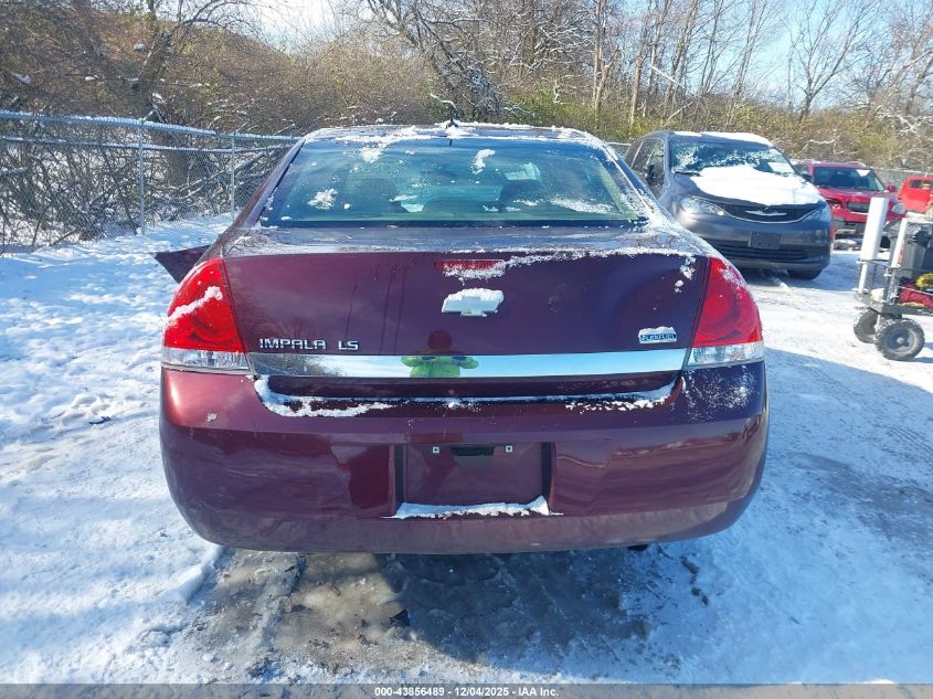 2007 Chevrolet Impala Ls VIN: 2G1WB58KX79218785 Lot: 43856489