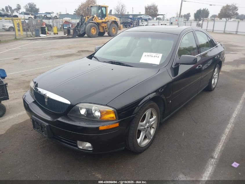 1LNHM87A1YY892966 2000 LINCOLN LS photo no. 2