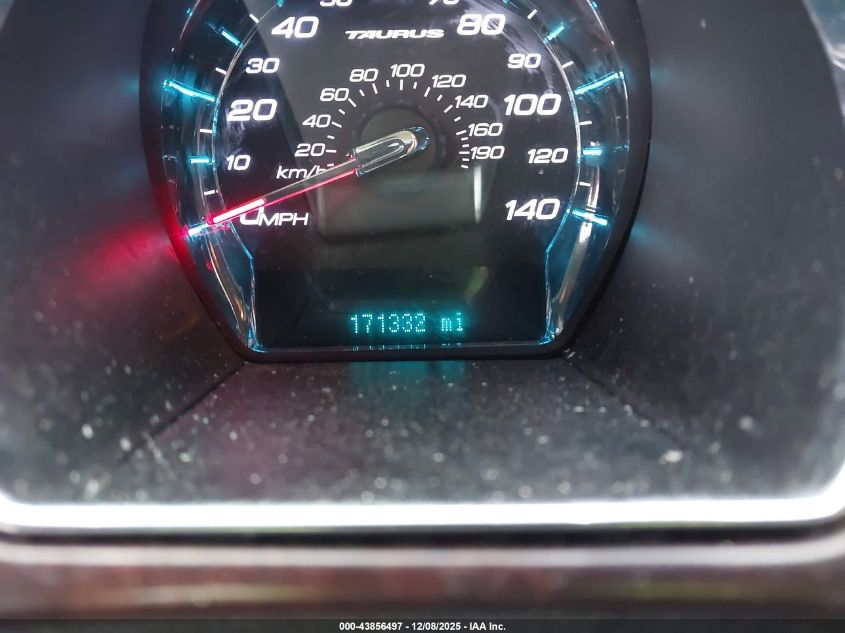 2012 Ford Taurus Limited VIN: 1FAHP2FWXCG131363 Lot: 43856497