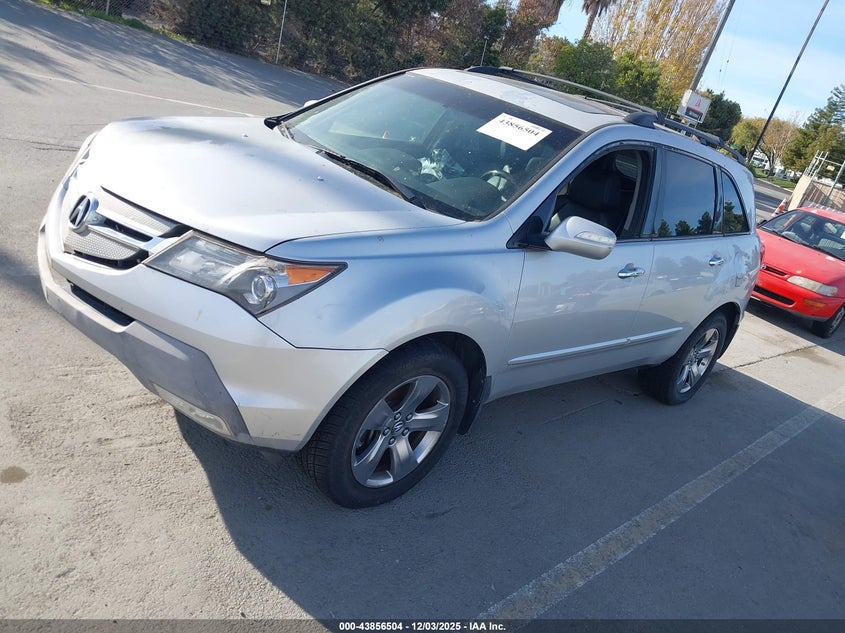 2HNYD28867H511080 2007 ACURA MDX photo no. 2