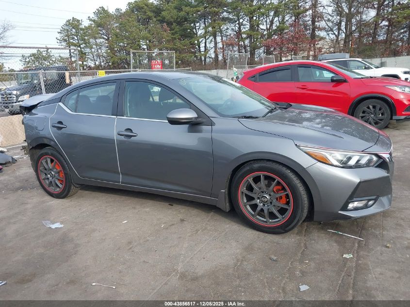 2020 Nissan Sentra S Xtronic Cvt VIN: 3N1AB8BV9LY252316 Lot: 43856517