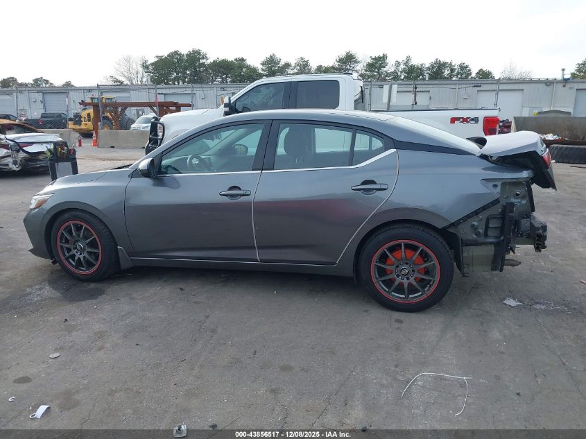 2020 Nissan Sentra S Xtronic Cvt VIN: 3N1AB8BV9LY252316 Lot: 43856517