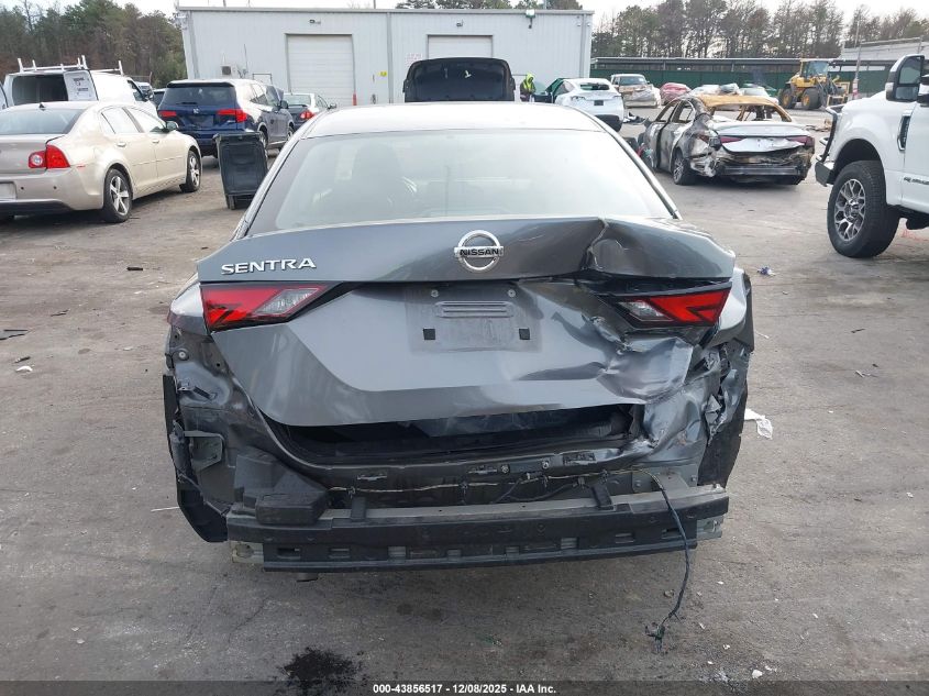 2020 Nissan Sentra S Xtronic Cvt VIN: 3N1AB8BV9LY252316 Lot: 43856517
