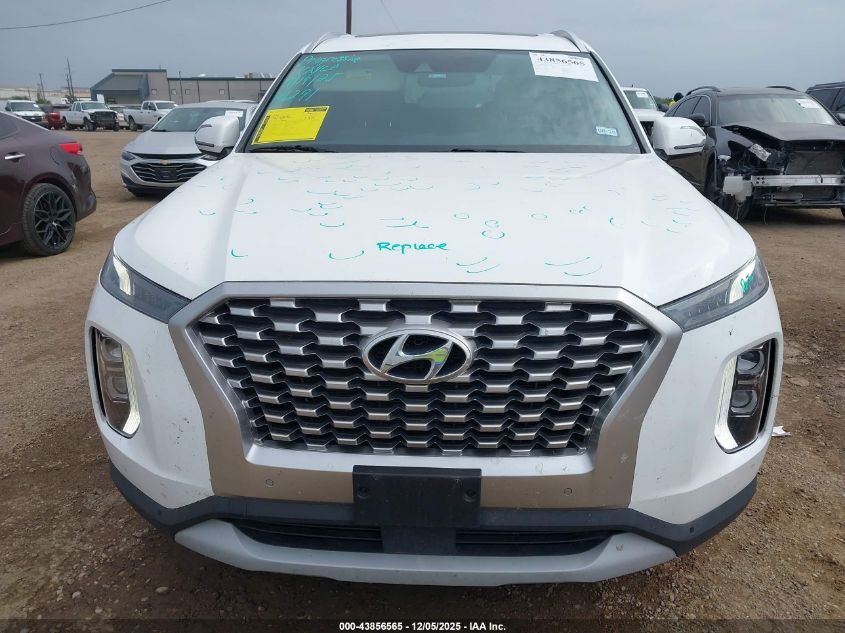 2022 Hyundai Palisade Sel VIN: KM8R4DHEXNU442444 Lot: 43856565
