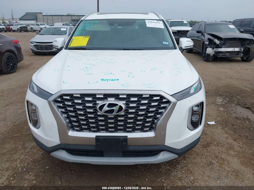 2022 Hyundai Palisade Sel VIN: KM8R4DHEXNU442444 Lot: 43856565
