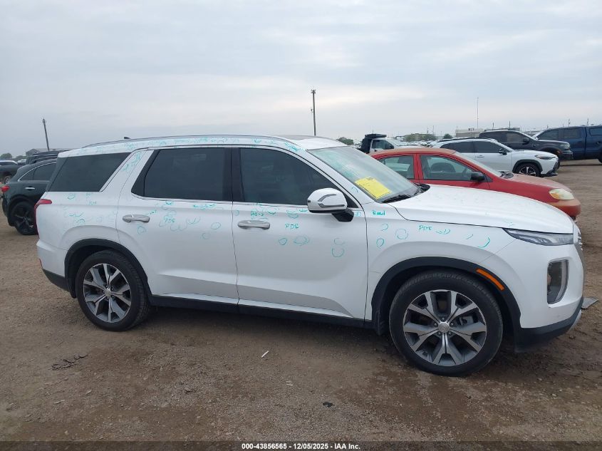2022 Hyundai Palisade Sel VIN: KM8R4DHEXNU442444 Lot: 43856565