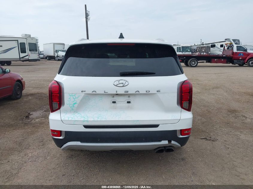 2022 Hyundai Palisade Sel VIN: KM8R4DHEXNU442444 Lot: 43856565