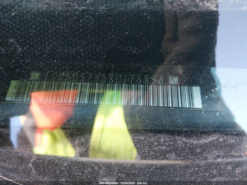 2008 Cadillac Dts 1Sd VIN: 1G6KD57Y38U175856 Lot: 43856566