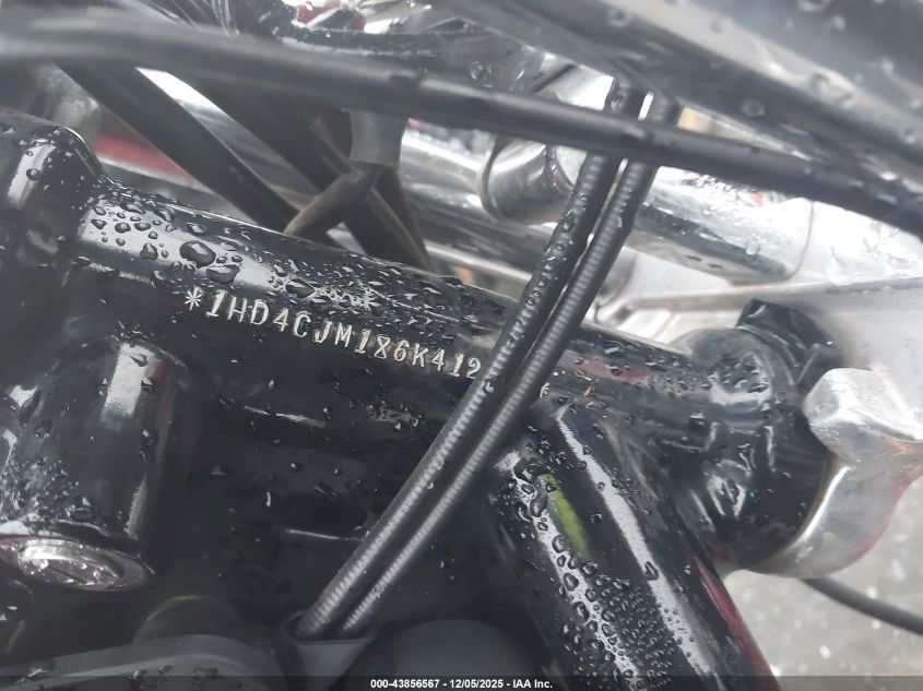 2006 Harley-Davidson Xl883 C VIN: 1HD4CJM186K412874 Lot: 43856567