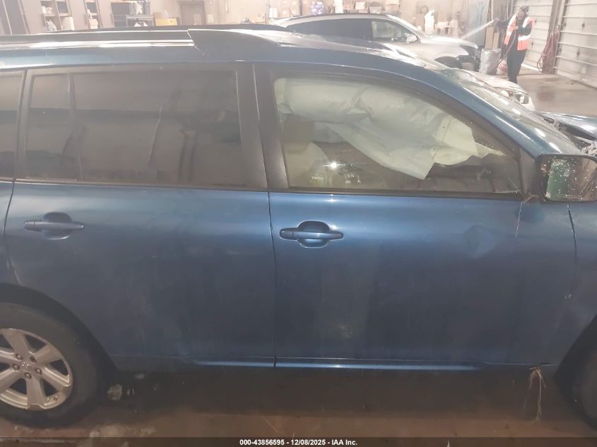 2008 Toyota Highlander VIN: JTEDS41A382022726 Lot: 43856595