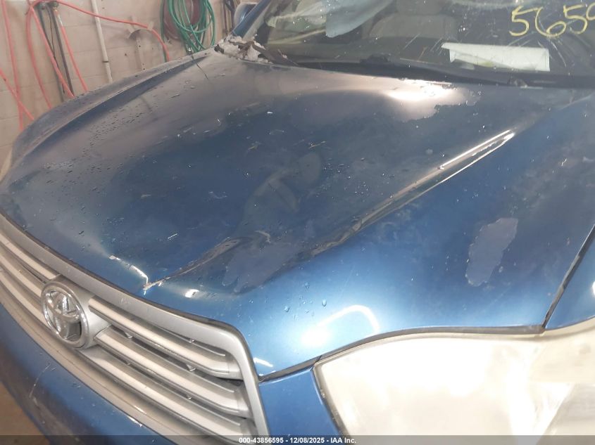 2008 Toyota Highlander VIN: JTEDS41A382022726 Lot: 43856595