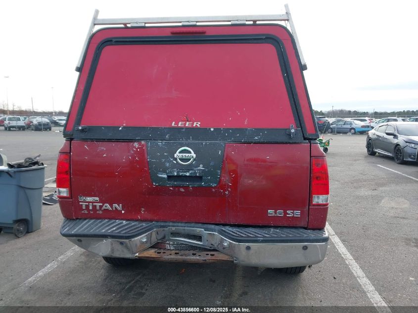 2006 Nissan Titan Se VIN: 1N6AA06B86N553224 Lot: 43856600