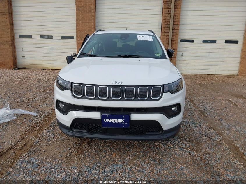 2022 Jeep Compass Latitude Lux 4X4 VIN: 3C4NJDFB5NT185935 Lot: 43856626