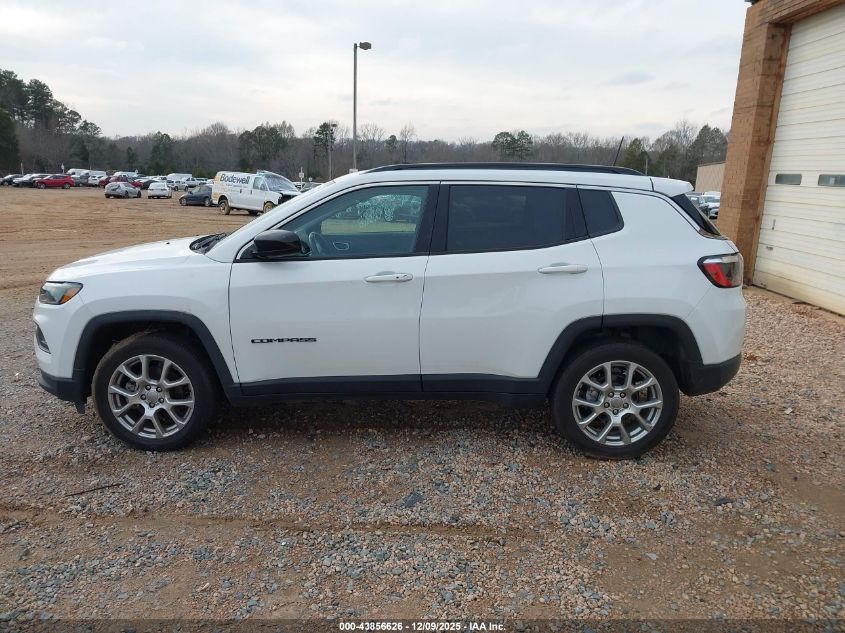 2022 Jeep Compass Latitude Lux 4X4 VIN: 3C4NJDFB5NT185935 Lot: 43856626