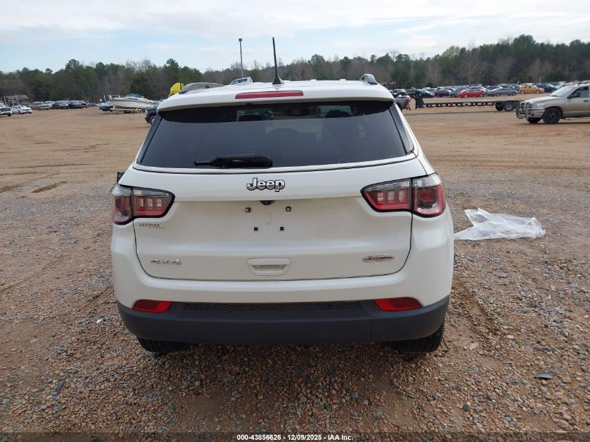 2022 Jeep Compass Latitude Lux 4X4 VIN: 3C4NJDFB5NT185935 Lot: 43856626