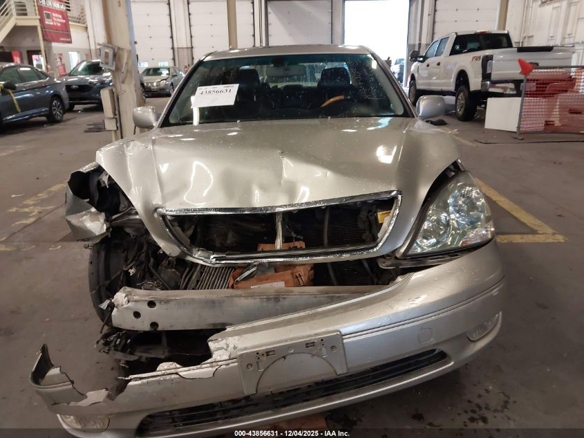 2001 Lexus Ls 430 VIN: JTHBN30F310031727 Lot: 43856631