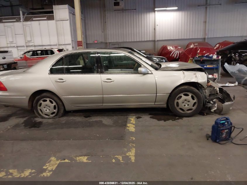 2001 Lexus Ls 430 VIN: JTHBN30F310031727 Lot: 43856631