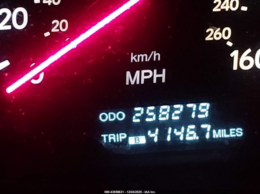 2001 Lexus Ls 430 VIN: JTHBN30F310031727 Lot: 43856631