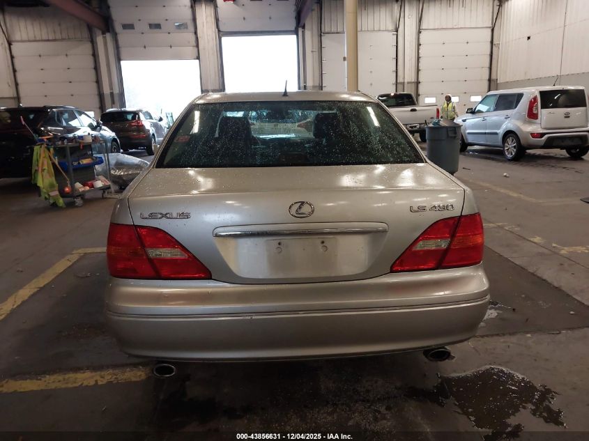 2001 Lexus Ls 430 VIN: JTHBN30F310031727 Lot: 43856631