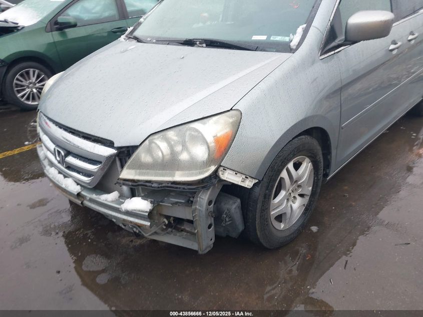 2005 Honda Odyssey Ex-L VIN: 5FNRL387X5B108362 Lot: 43856666