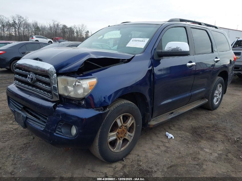 5TDBY64A78S016258 2008 TOYOTA SEQUOIA photo no. 2