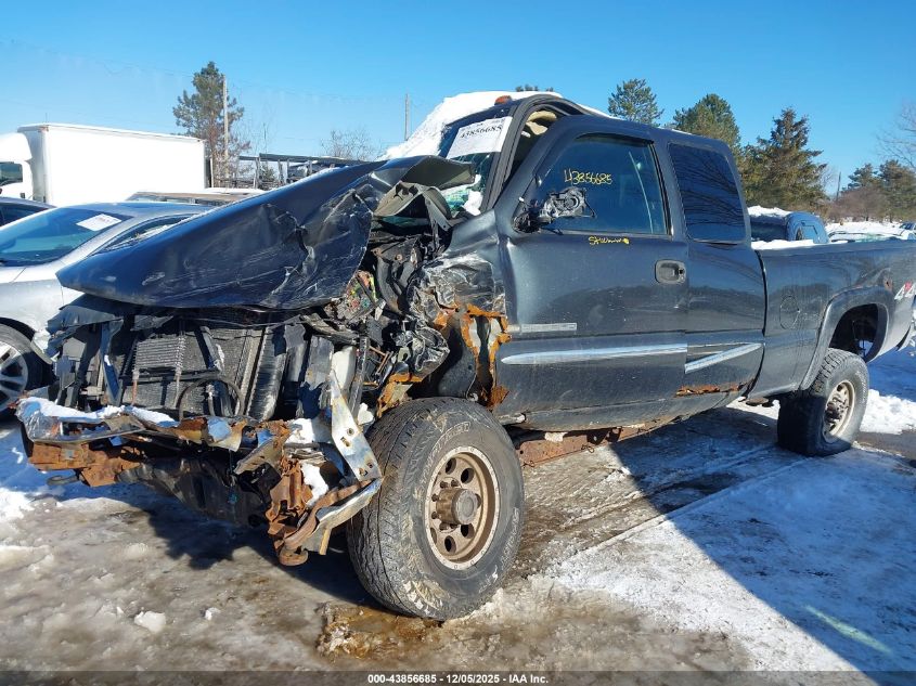 2004 GMC Sierra 2500Hd Sle VIN: 1GTHC29U64E248421 Lot: 43856685