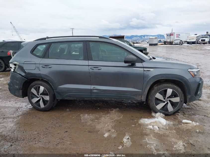 2024 Volkswagen Taos 1.5T S VIN: 3VV8X7B29RM123992 Lot: 43856696