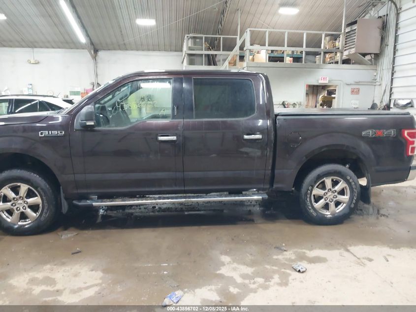 2018 Ford F-150 Xlt VIN: 1FTEW1EP1JFE42641 Lot: 43856702