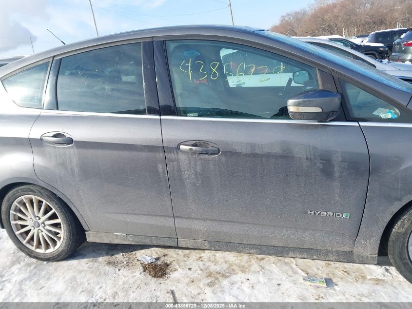 2013 Ford C-Max Hybrid Sel VIN: 1FADP5BU5DL529514 Lot: 43856729