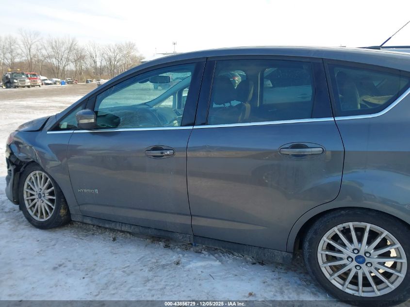2013 Ford C-Max Hybrid Sel VIN: 1FADP5BU5DL529514 Lot: 43856729