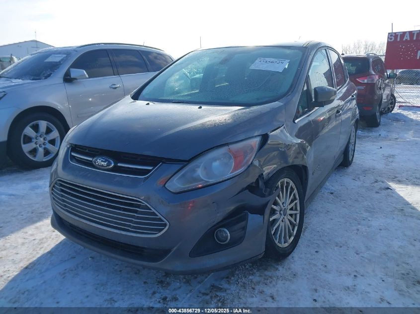 2013 Ford C-Max Hybrid Sel VIN: 1FADP5BU5DL529514 Lot: 43856729