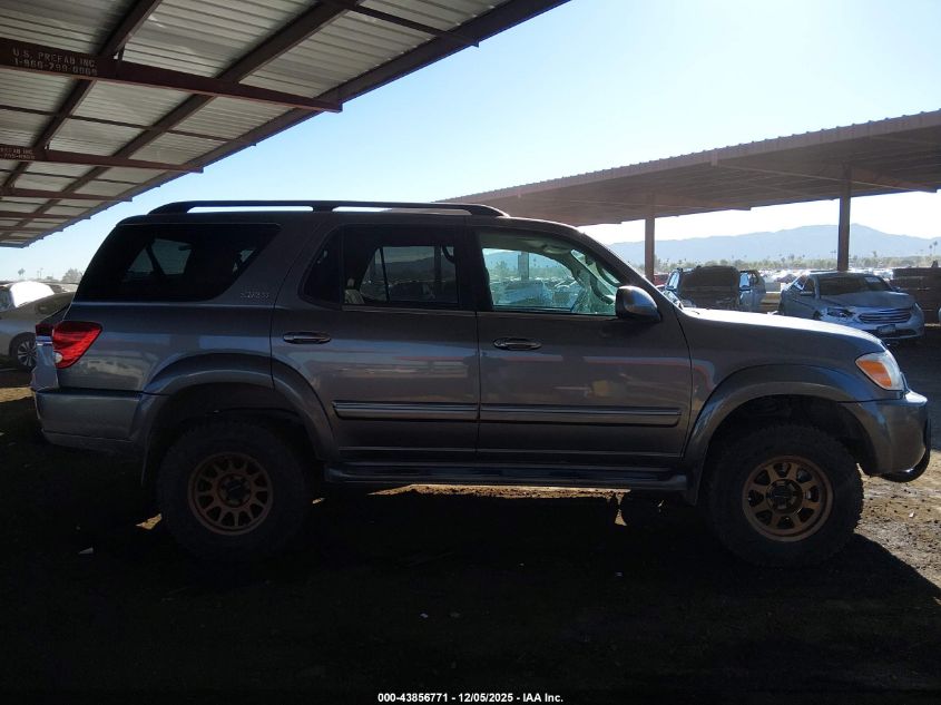 2005 Toyota Sequoia Sr5 V8 VIN: 5TDBT44A35S241453 Lot: 43856771