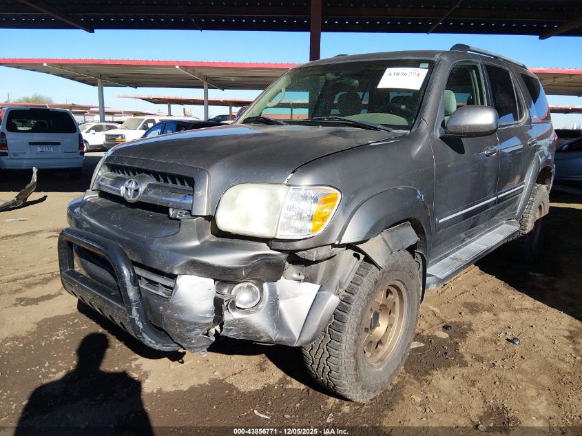 2005 Toyota Sequoia Sr5 V8 VIN: 5TDBT44A35S241453 Lot: 43856771